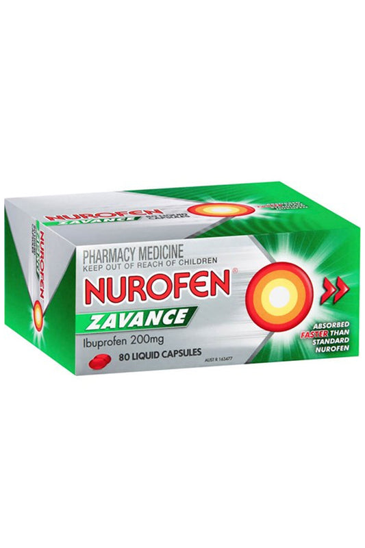 NUROFEN Zavance Liquid Capsules 80s