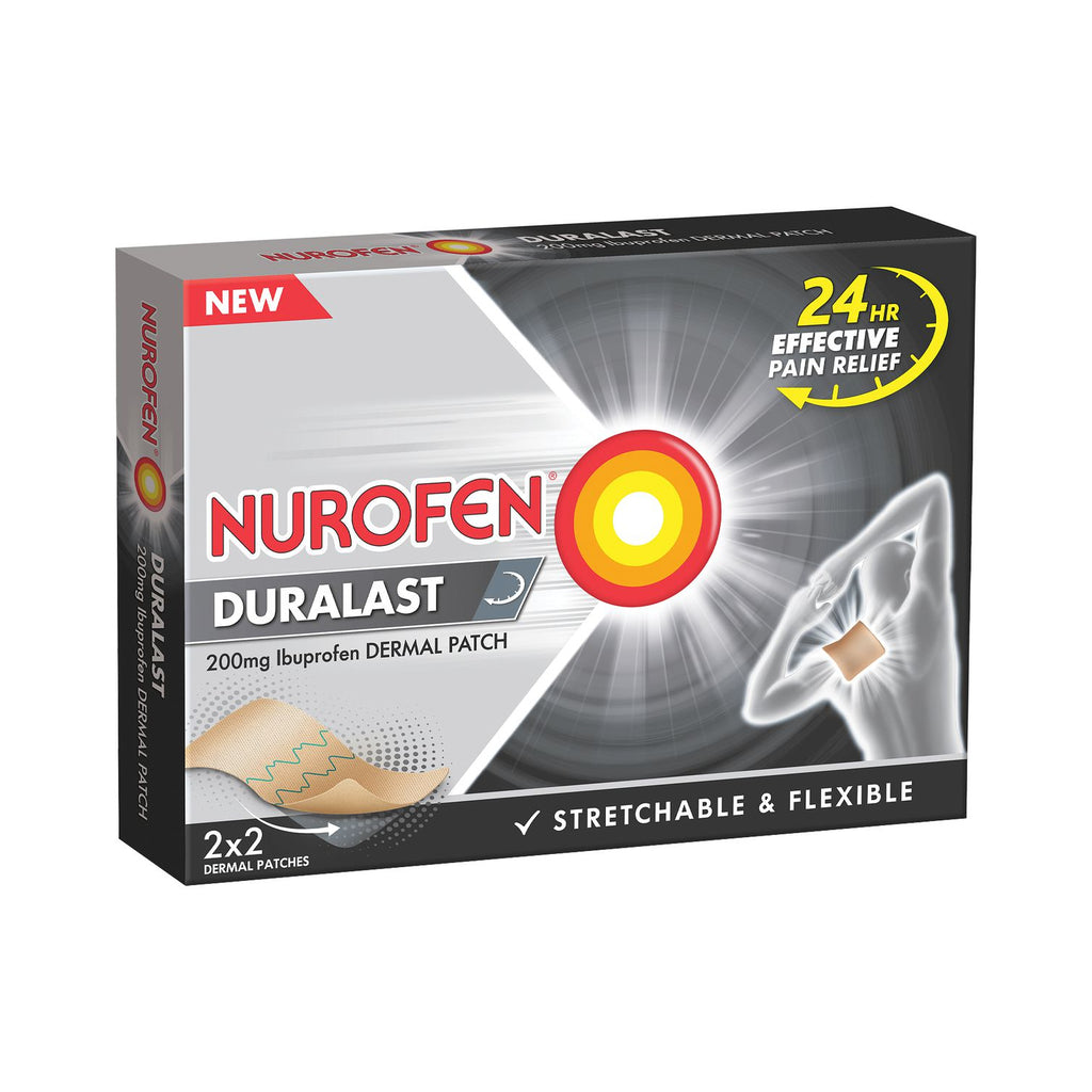 NUROFEN Duralast Patch 200mg 4pk