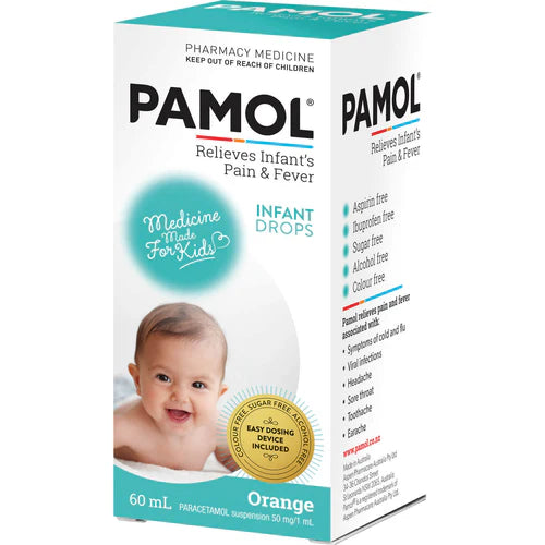 PAMOL Infant Drops C/F 60ml