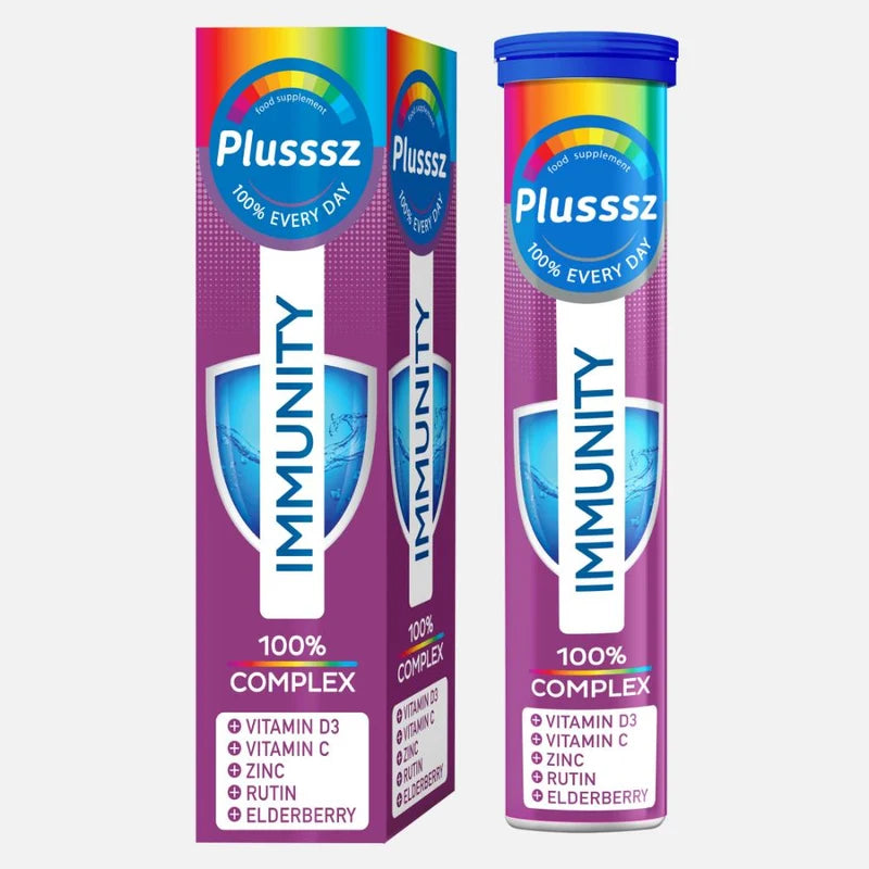 Plusssz Immune Support Effervescent Tablets 20pk