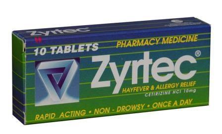 ZYRTEC Allergy & Hayfever Rel. 10s