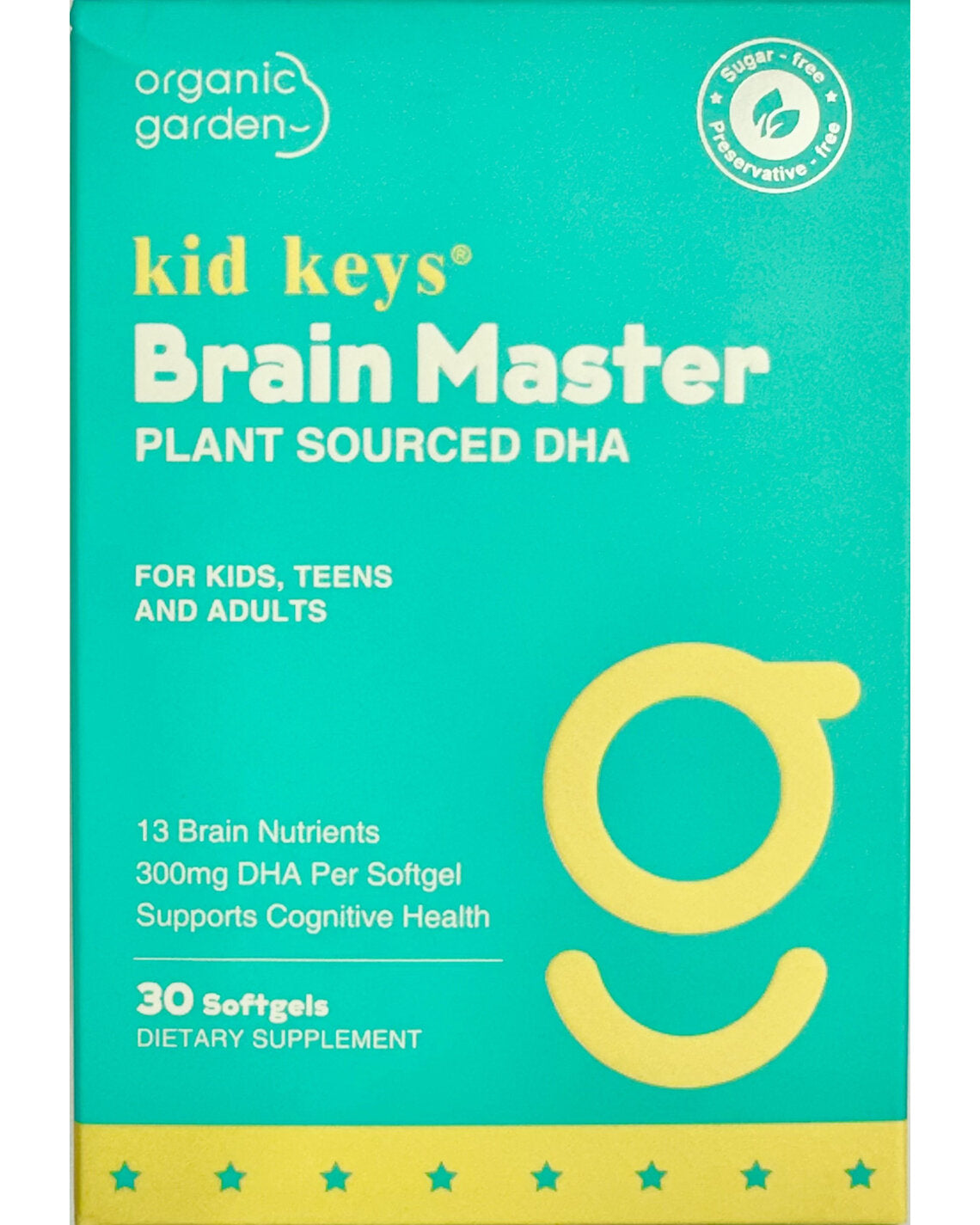 Organic Garden Kid keys Brain Master