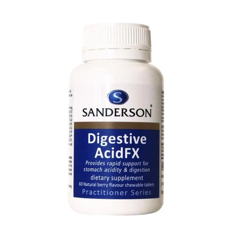 SANDERSON Digestive AcidFX Chew 60