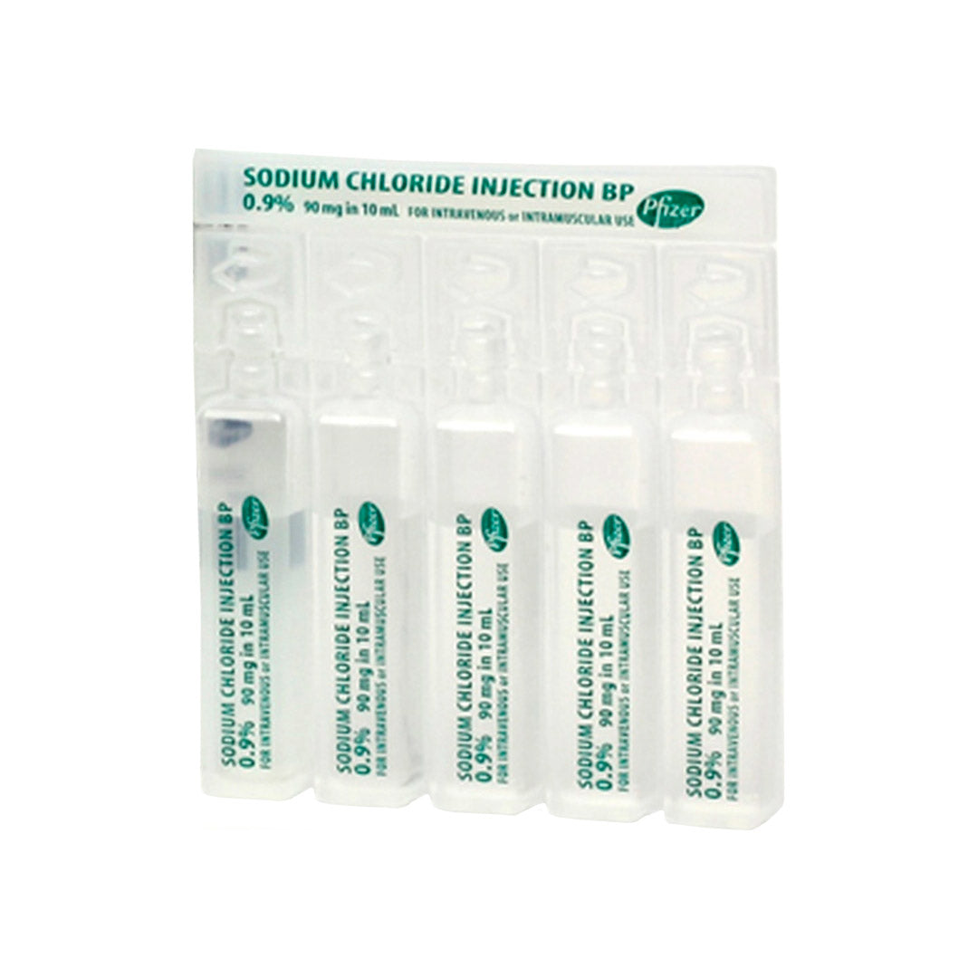 SODIUM Chloride 10ml amp. 50pk PFIZ