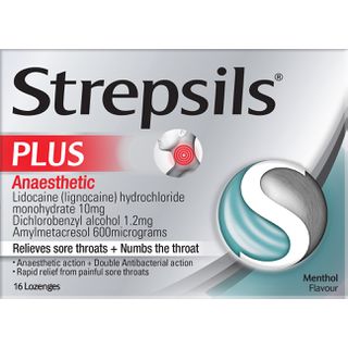 STREPSILS Plus Anaesthetic Loz 16s