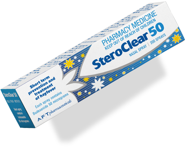 Stero Clear 50 Budesonide spray