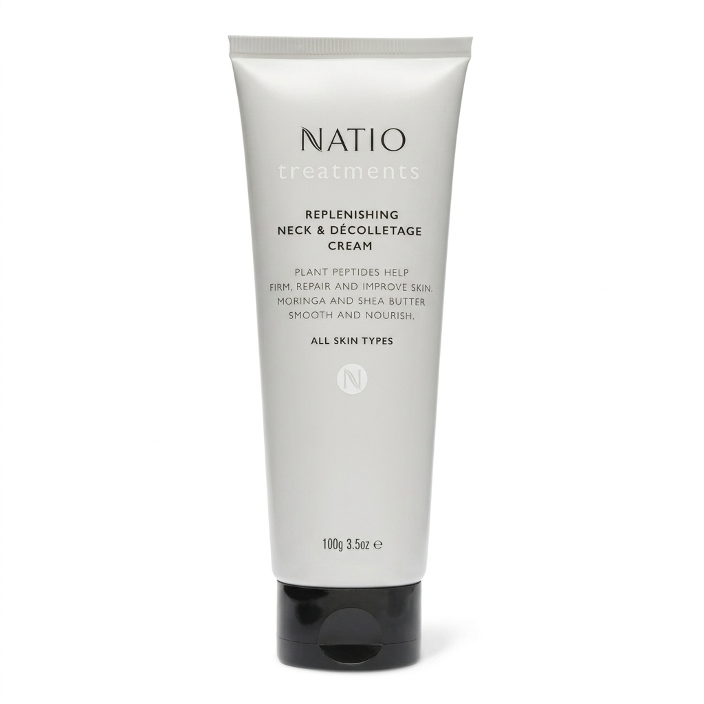 Natio Treatments Replenishing Neck and Décolletage Cream 100g
