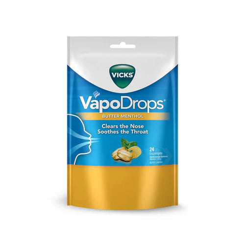 VICKS Vapodrops Butter Menthol 24s