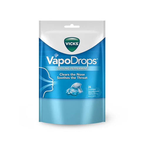 VICKS Vapodrops Peppermint 24s