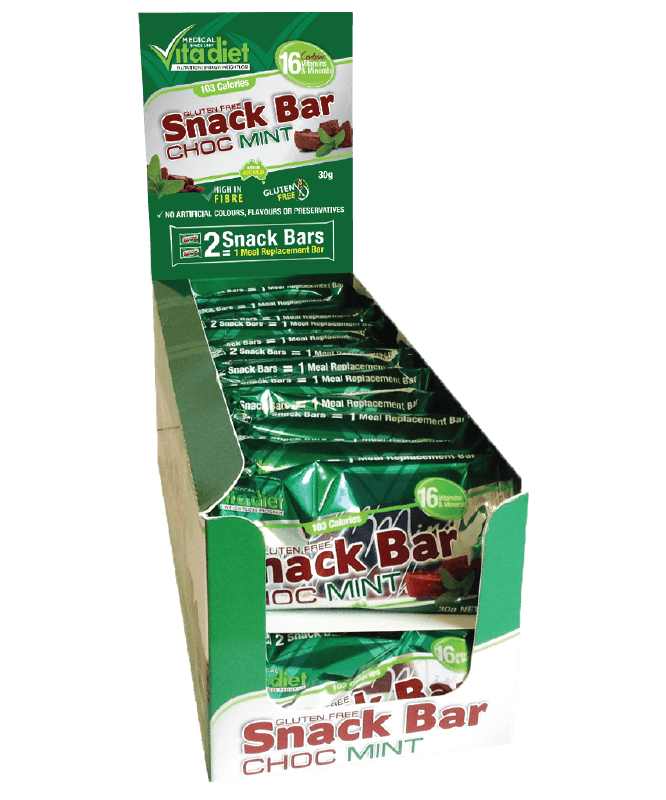 VITA DIET Choc Mint Snack Bar 24pk